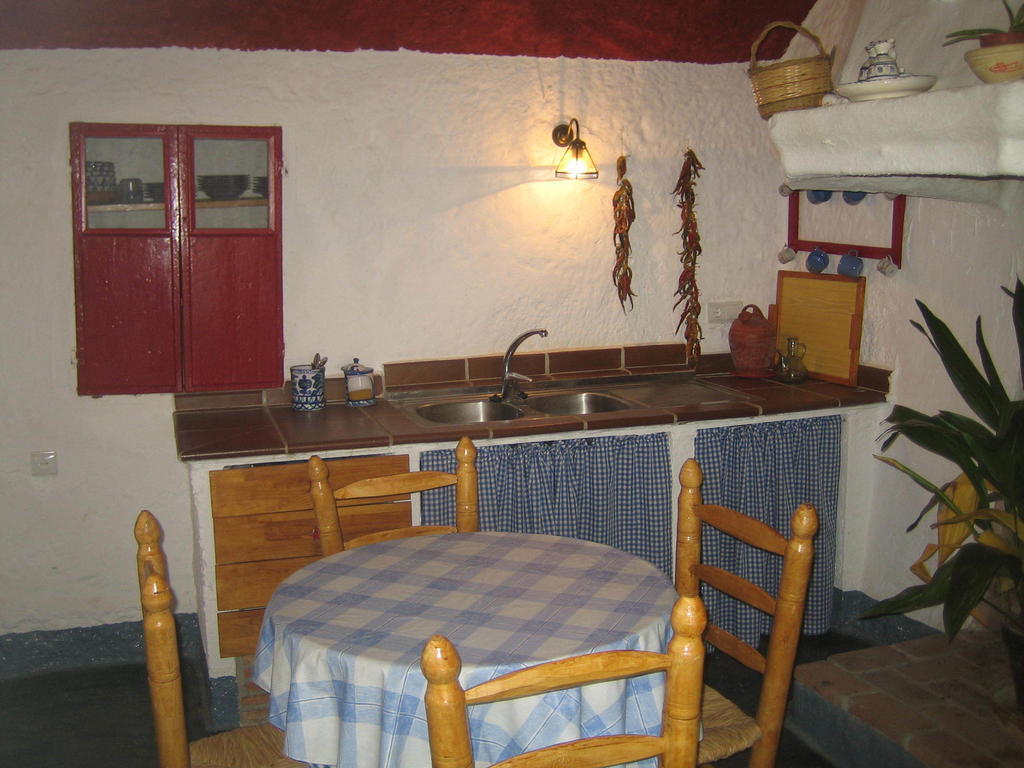 Casa Cueva Lopera Pensionat Graena Rum bild