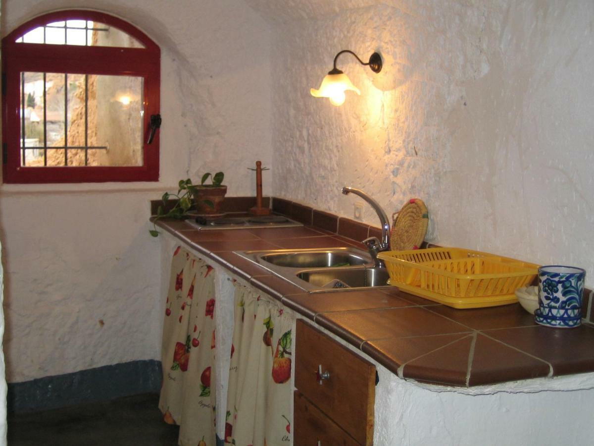 Casa Cueva Lopera Pensionat Graena Exteriör bild